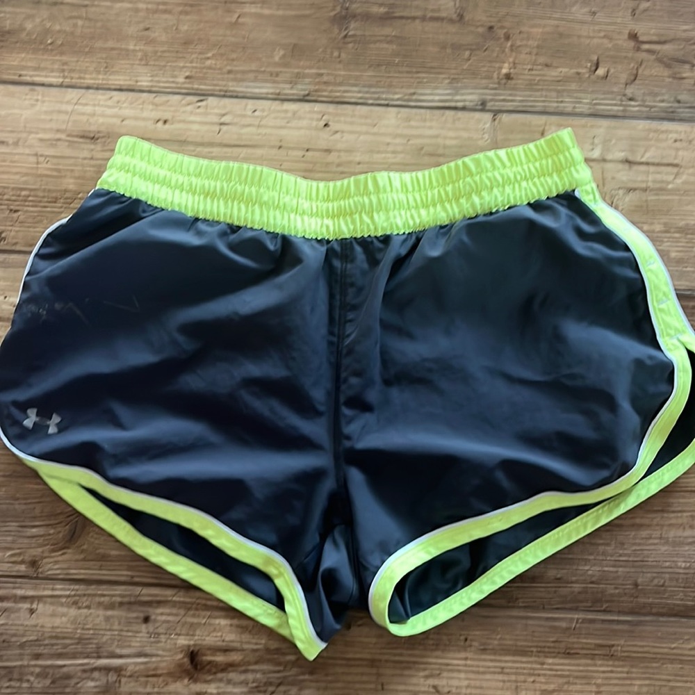 Underarmor shorts with built in underwear